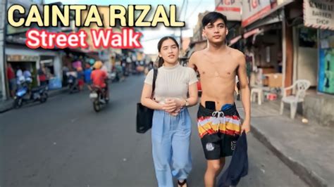 CAINTA RIZAL - Philippines Walking Tour - YouTube