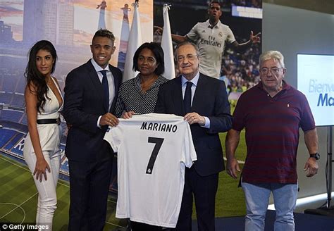 Mariano Diaz poses in a Real Madrid shirt after completing £30m move ...