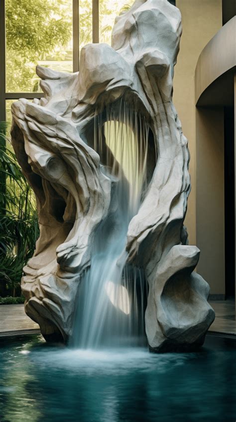 Stunning Concrete Sculptures in Florida: Artificial Waterfalls — Sculpture Solutions