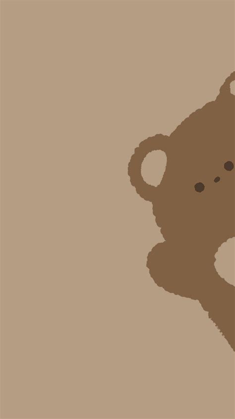 Aesthetic Cute Korean Bear Wallpaper