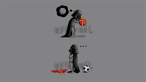 Funny Darth Vader Wallpaper