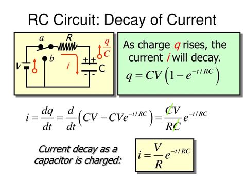 PPT - RC Circuit: Charging Capacitor PowerPoint Presentation, free ...