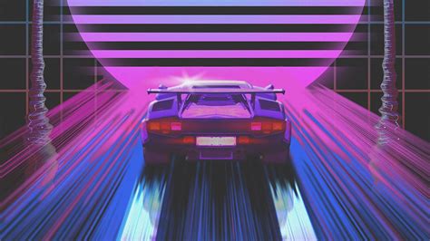 Retro Neon Car Wallpapers - Wallpaper Cave