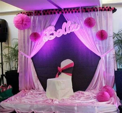 My Barbie Themed Stage Set up | Debut stage decoration, Debut decorations, 18th debut theme