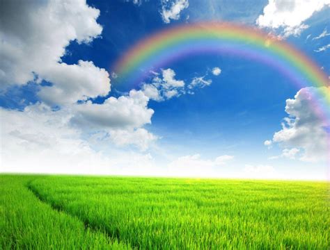 Rainbow Landscape Wallpapers - Top Free Rainbow Landscape Backgrounds ...