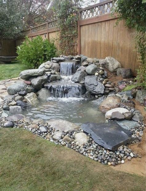 Tranquil Oasis: 30 Backyard Pond Waterfall Ideas to Create a Serene Escape