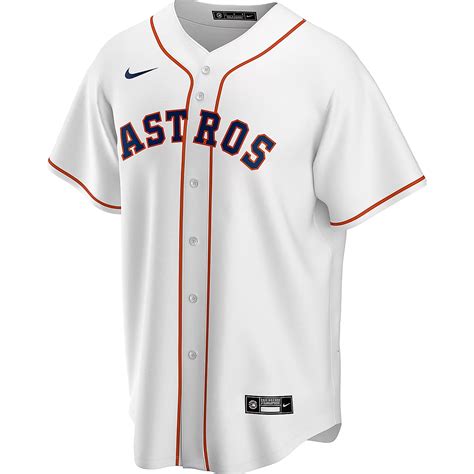 Nike Men's Houston Astros Alex Bregman Official Replica Home Jersey ...