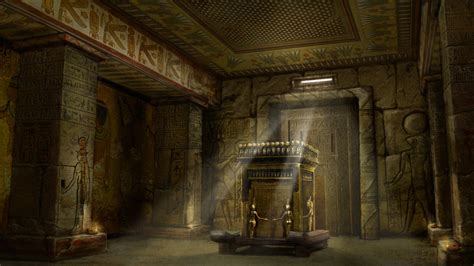 Elena Valero - Egyptian Tomb (Concept Art)