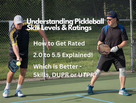 Pickleball Skill Levels: From 2.0 to 5.5+ & How to Find Yours – Pickle Geeks