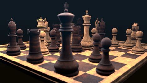 ArtStation - Chess Board ( 3d Assets )