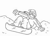 Snowboarding Coloring Pages  Best For Kids sketch template
