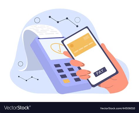 Contactless payment concept Royalty Free Vector Image