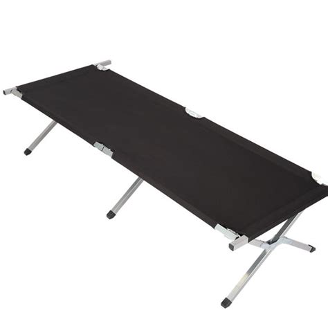 Portable Aluminum Folding Bed Outdoor Camp Bed Office Nap Bed Military Folding Bed - China ...