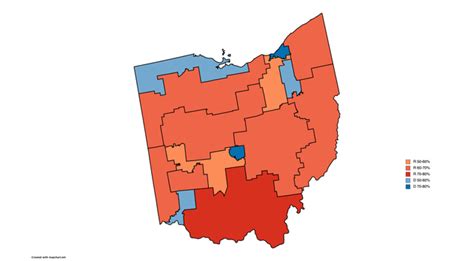 Updated Ohio 2022 House results overall and by county : r/Ohio