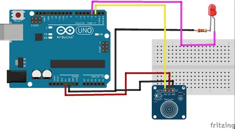Touch sensor with Arduino | arduino touch switch | Techatronic