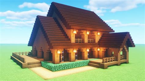 Nice Minecraft House Designs Wood - Pixel Art Grid Gallery