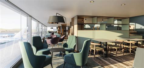 Glasgow Airport reveals new Lomond ... | Lounge design, Glasgow airport ...