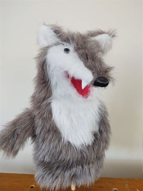 Big Bad Wolf Puppet | Etsy