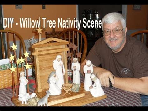 DIY Willow Tree Nativity Scene - YouTube