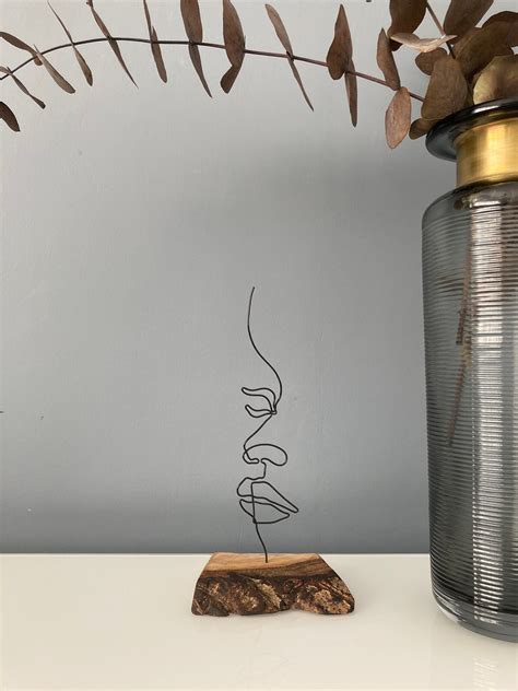 Wire Art Sculpture/handmade/abstract/love/tabletop Decor Wire - Etsy