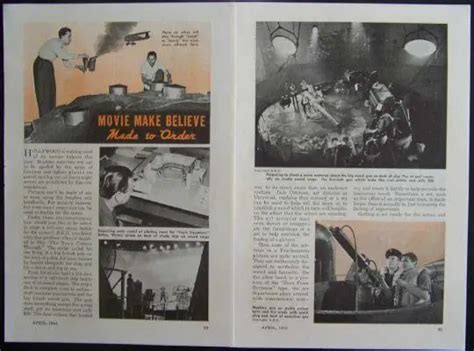 MAKING WAR MOVIES WWII 1943 pictorial RKO Universal $4.99 - PicClick