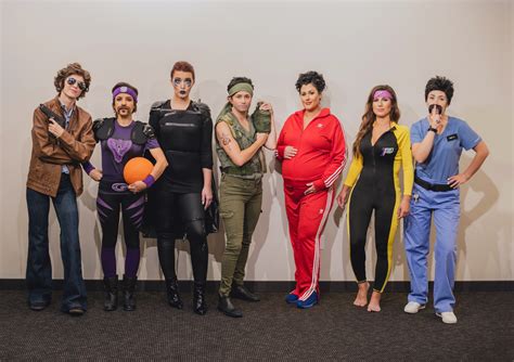 These friends dressed up as 'The Ben Still'hers' as part of a Halloween tradition that's been ...