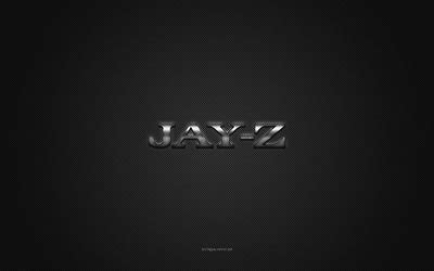 Download wallpapers Jay-Z logo, silver shiny logo, Jay-Z metal emblem ...