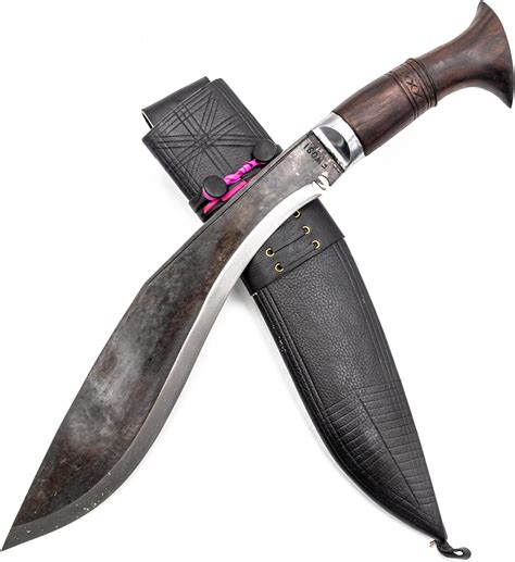 Buy Fwosi Kukri Blade - 13-Inch Heavy Duty Fixed Blade Knife, Black ...