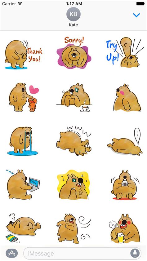 Groundhog Day Emoji Sticker for iOS (iPhone/iPad) Latest Version at $0.99 on AppPure