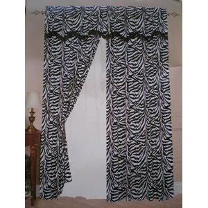 Zebra Print Curtains - Home Decorating Ideas