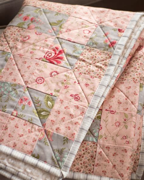 Traditional Patchwork Baby Quilt | Handmade quilts for sale, Girls patchwork quilt, Floral quilt ...