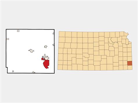 Pittsburg, KS - Geographic Facts & Maps - MapSof.net