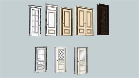 Wooden Door Collections_02 | 3D Warehouse