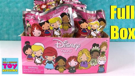 Disney Princess Series 7 Figural Keyring Blind Bag Toy Review Opening ...