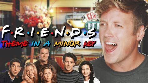 'Friends' theme song played in a sad minor key.