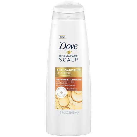 Dove Derma+Care Scalp Dryness & Itch Relief Anti-Dandruff Shampoo ...