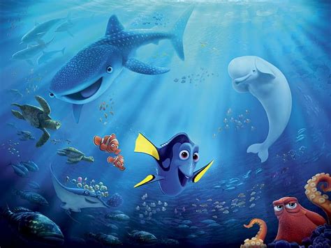 HD wallpaper: Movie, Finding Dory, Bailey (Finding Dory), Crush (Finding Nemo) | Wallpaper Flare ...