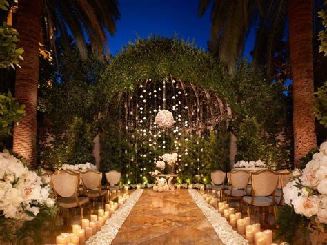 Wynn Las Vegas | Pressroom : Weddings - Primrose Courtyard Night