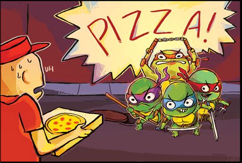 TMNT: pizza by ohmonah on DeviantArt