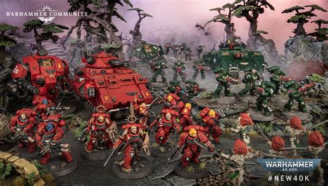 Warhammer 40k Space Marine Chapters Faction Focus Brings Glory to the Dark Angels, the Space ...