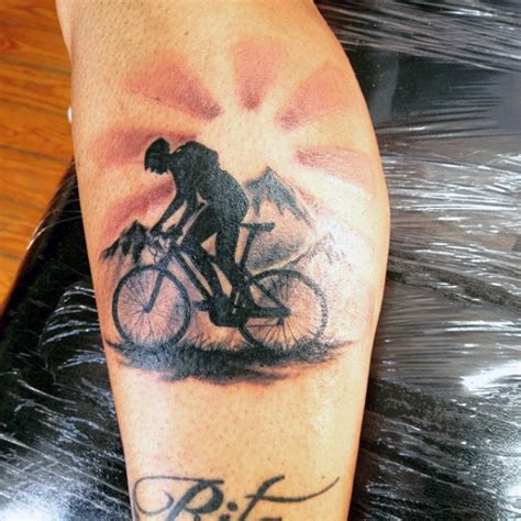 70 ideias de tatuagens para ciclistas | BTT Lobo