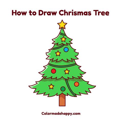 Incredible Compilation of Over 999+ Christmas Tree Drawing Images in Stunning 4K