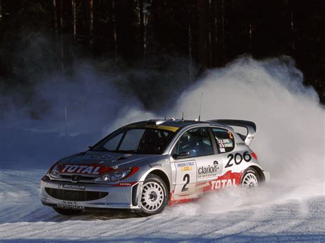 Download Peugeot Vehicle WRC Racing HD Wallpaper