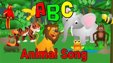 Animal Alphabet With Facts Song