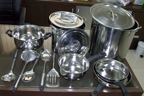 Stainless Steel Kitchen items