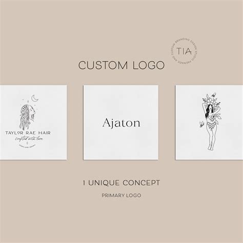 Custom Logo Design Branding Design Custom Etsy Shop Logo | Etsy