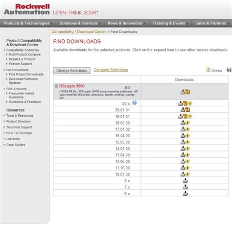 How to find and download Allen-Bradley Software Updates | The ...