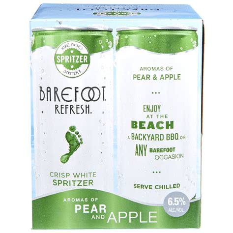 Applejack - Barefoot Refresh Crisp White Spritzer 250 ml