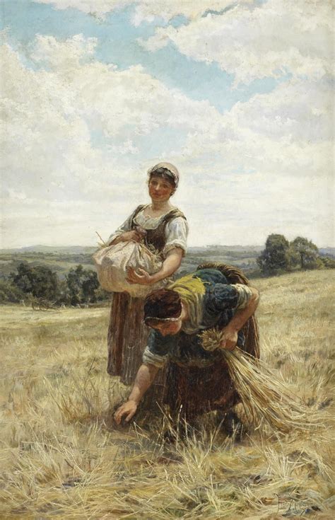 Sold Price: Frederick Morgan, ROI (British, 1847-1927) Gleaners - June 3, 0120 2:00 PM BST | Art ...