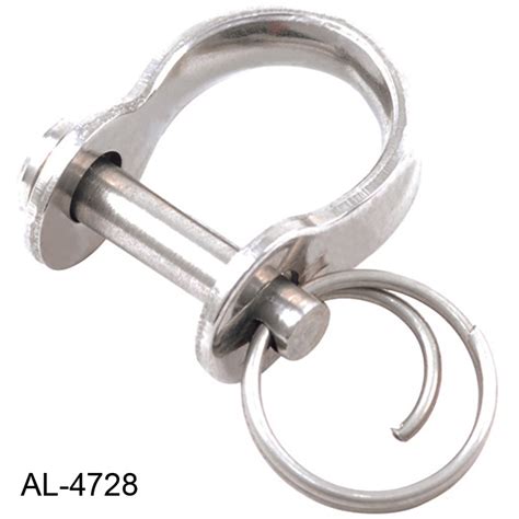 Strip Stainless Steel Clevis Pin D Shackles | Allen | Proboat